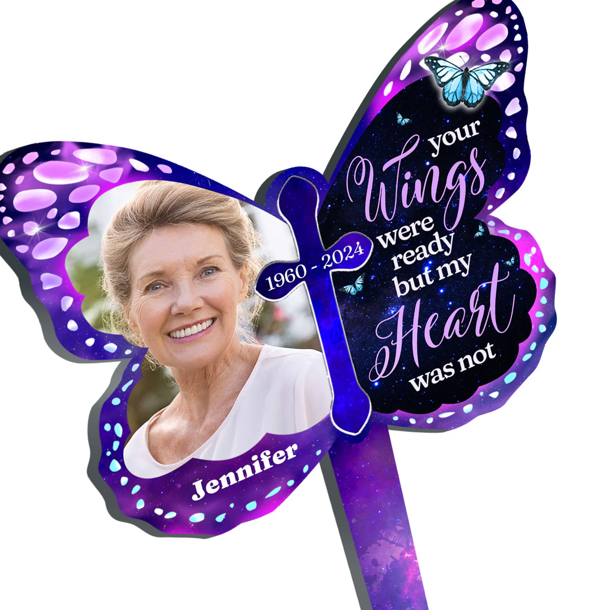 Loving Memory - Personalized Custom Acrylic Garden Stake - Image 2