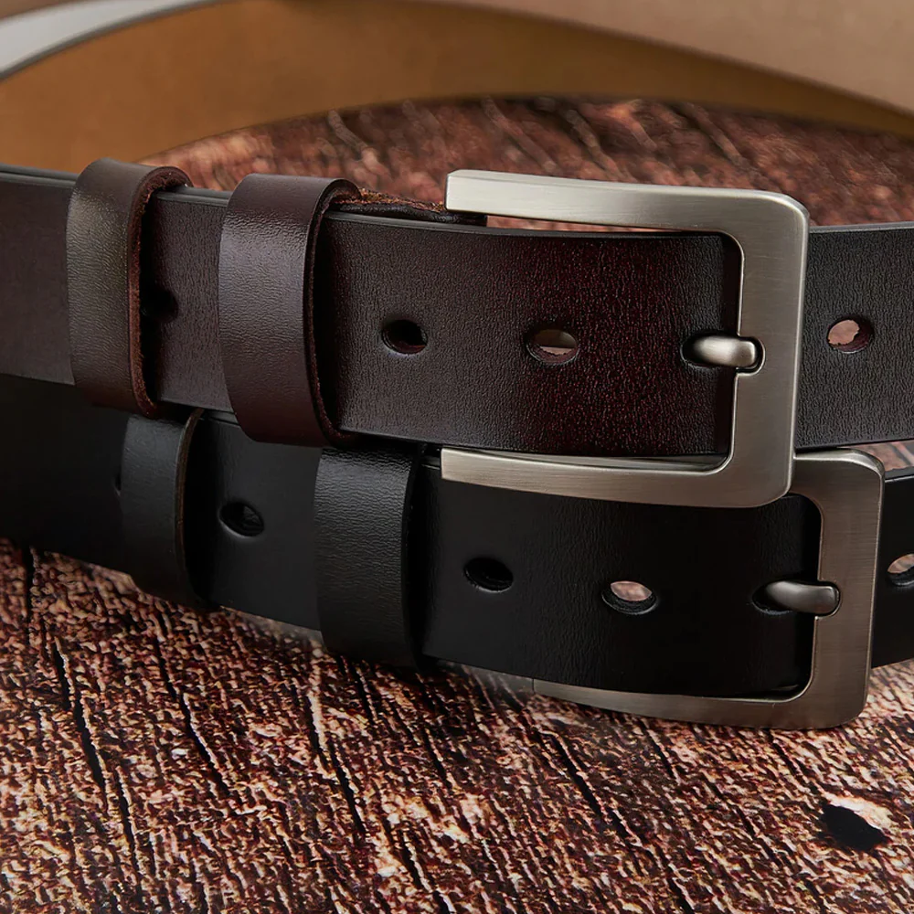 Loving You More Each Day - Personalized Engraved Leather Belt - Image 4