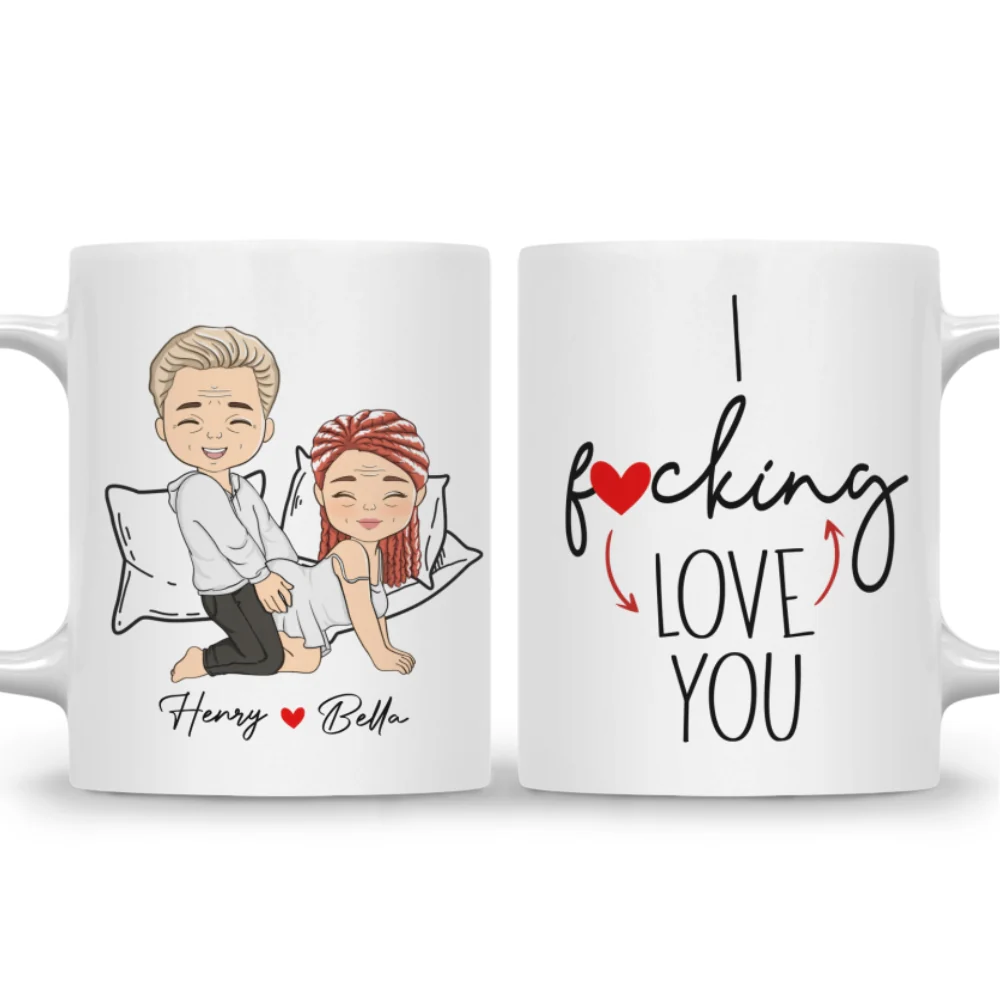 Loving You - Personalized Custom Coffee Mug - Image 7