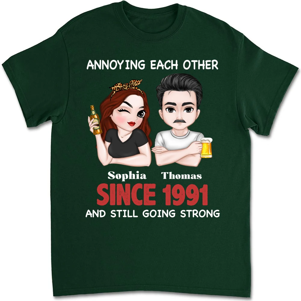 Loving You - Personalized Custom Shirt - Image 8