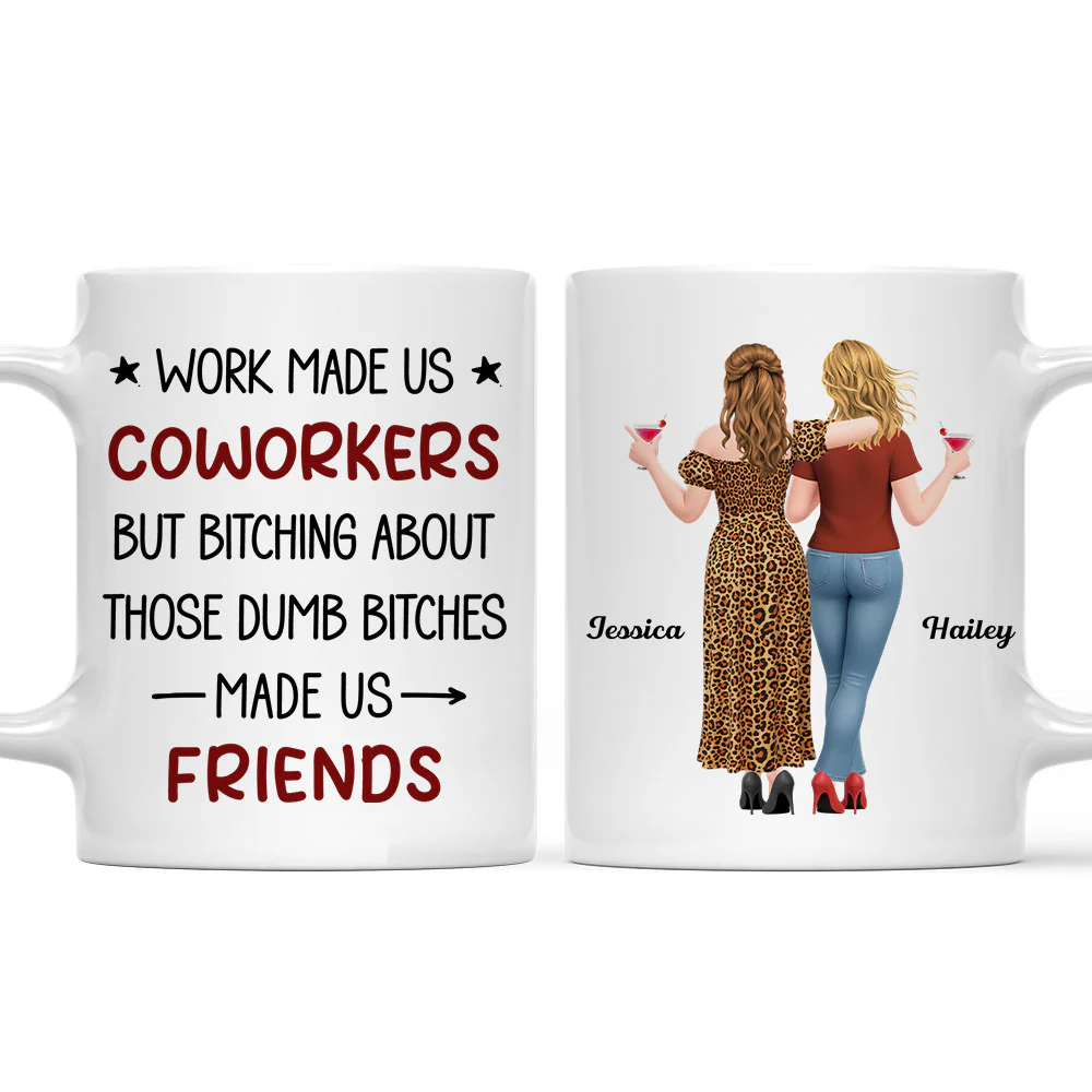 Made Us Friend - Personalized Custom Coffee Mug