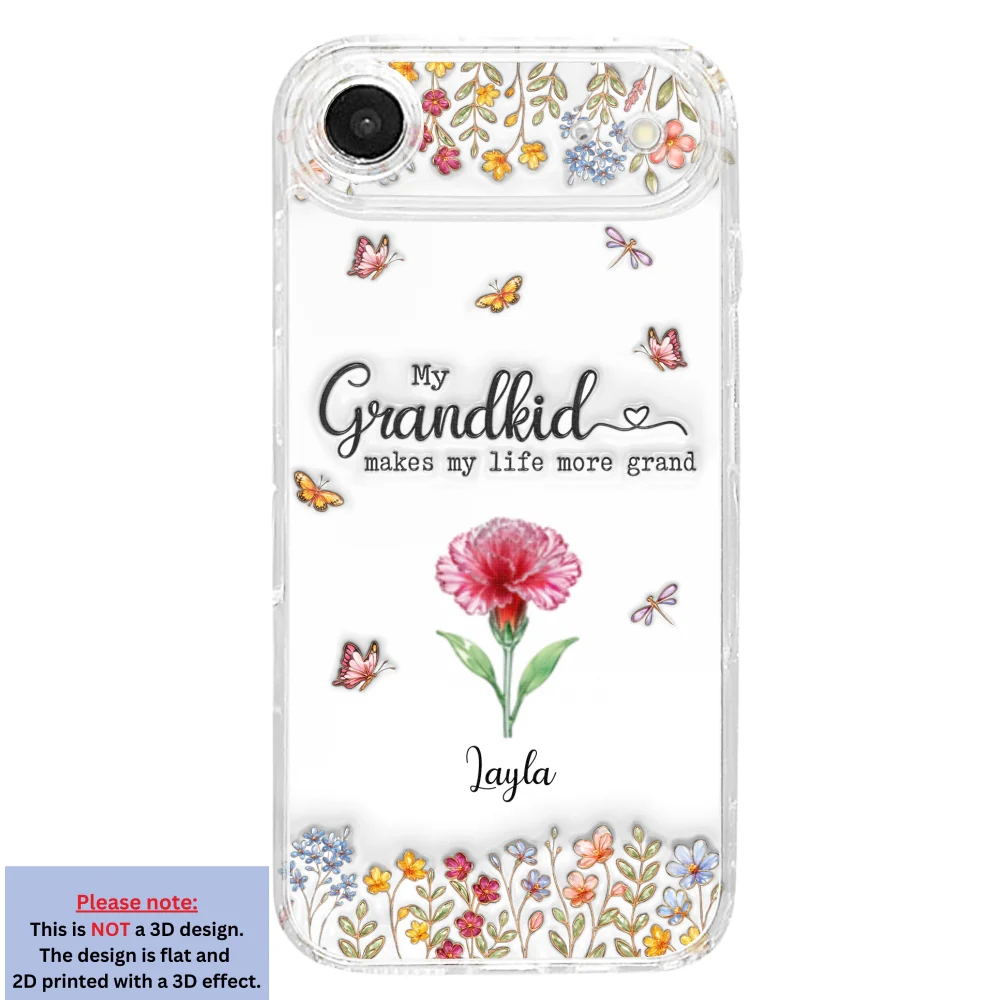 Make Life More Grand With Lovely Kids - Personalized Custom 3D Inflated Effect Phone Case - Image 28