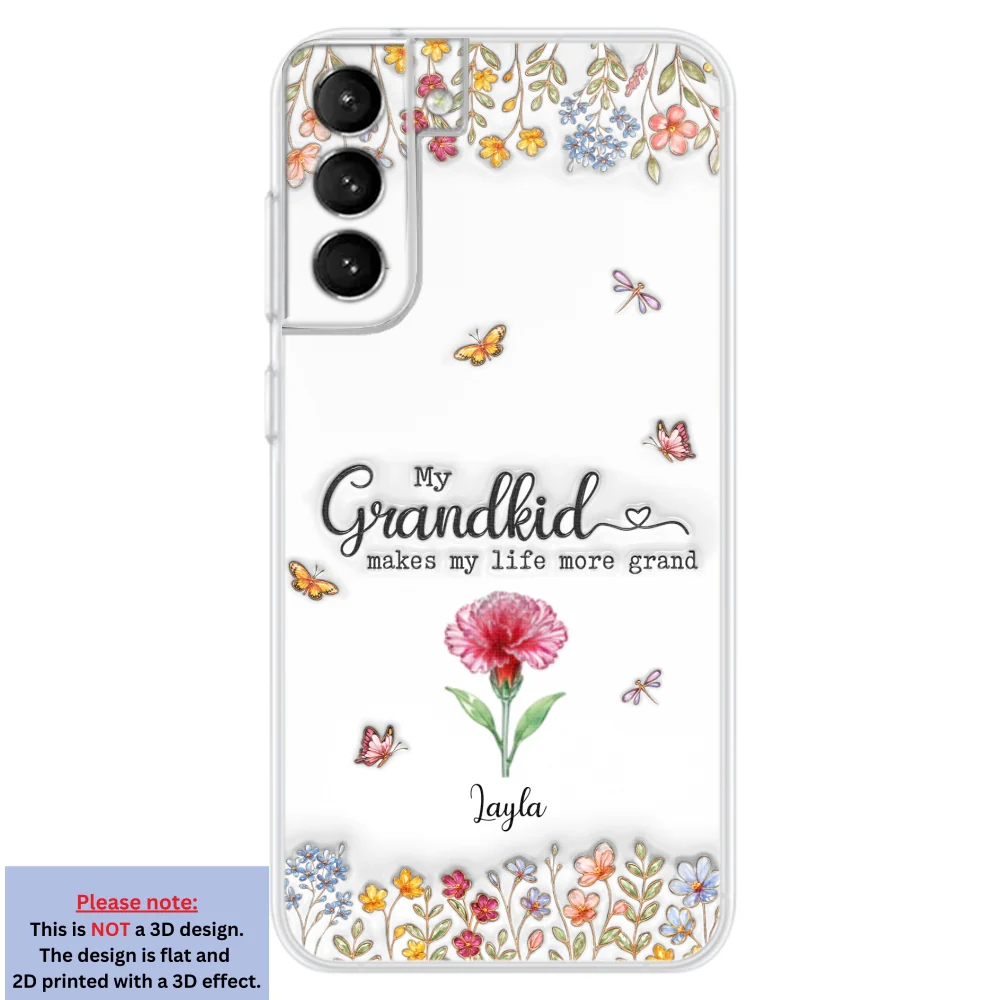Make Life More Grand With Lovely Kids - Personalized Custom 3D Inflated Effect Phone Case - Image 31