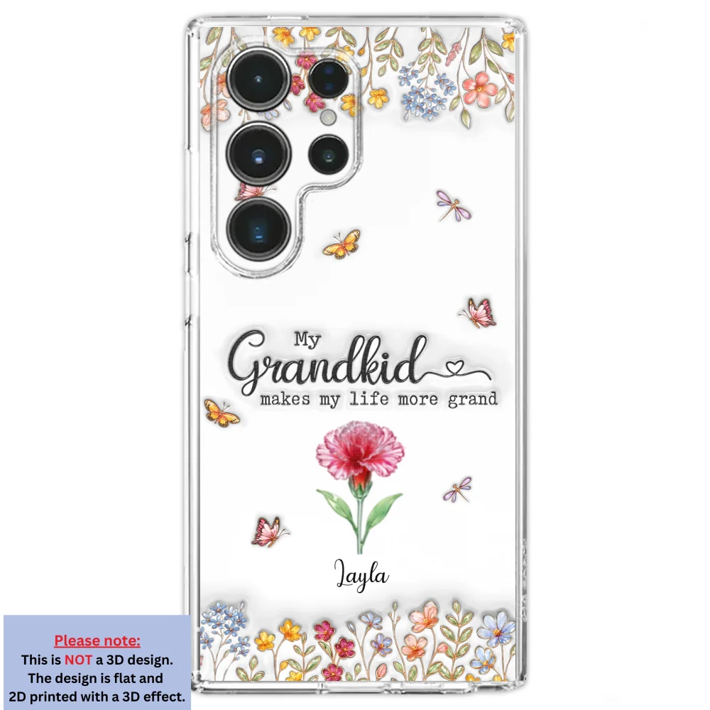 Make Life More Grand With Lovely Kids - Personalized Custom 3D Inflated Effect Phone Case - Image 32
