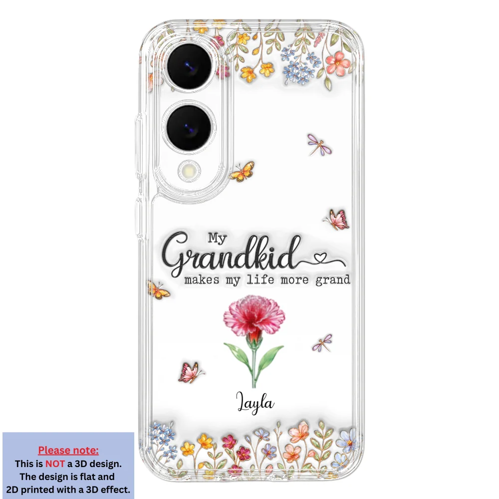 Make Life More Grand With Lovely Kids - Personalized Custom 3D Inflated Effect Phone Case - Image 37