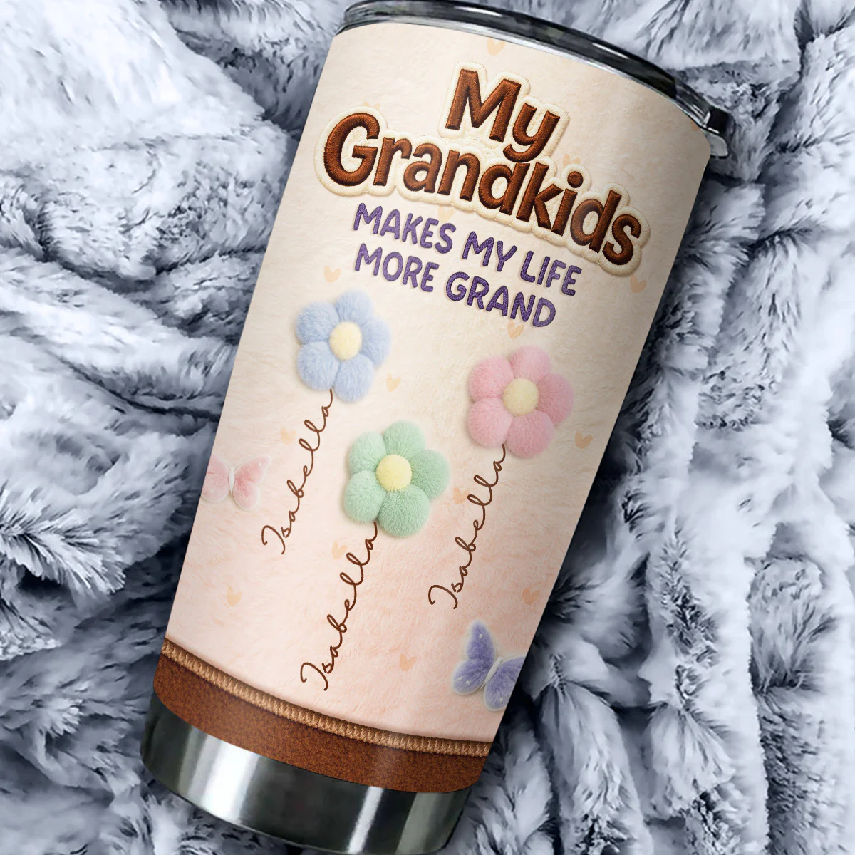 Make My Life More Grand Ver Stuffy - Personalized Custom 3D Effect Tumbler - Image 5