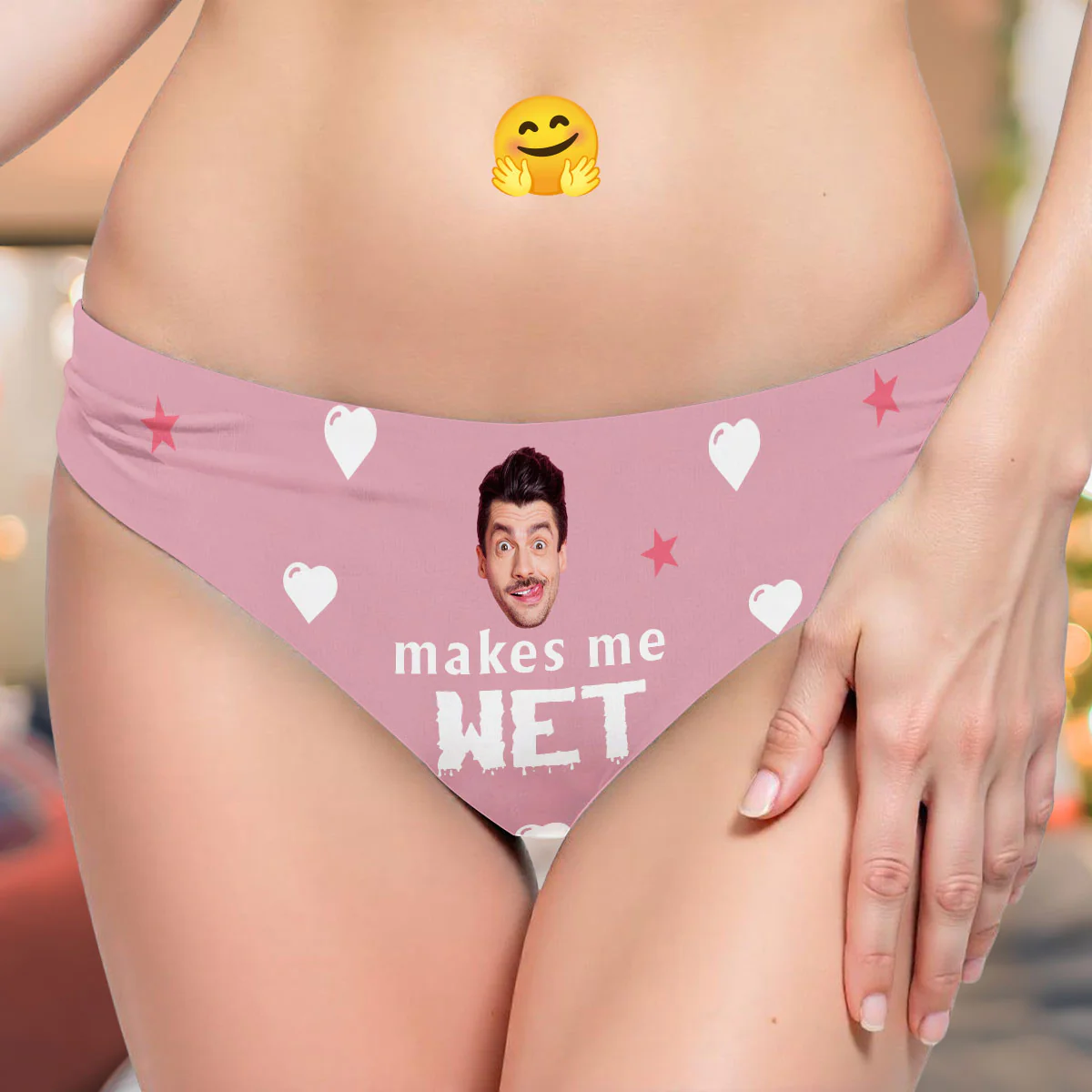 Makes Me Wet - Personalized Women Briefs - Image 2