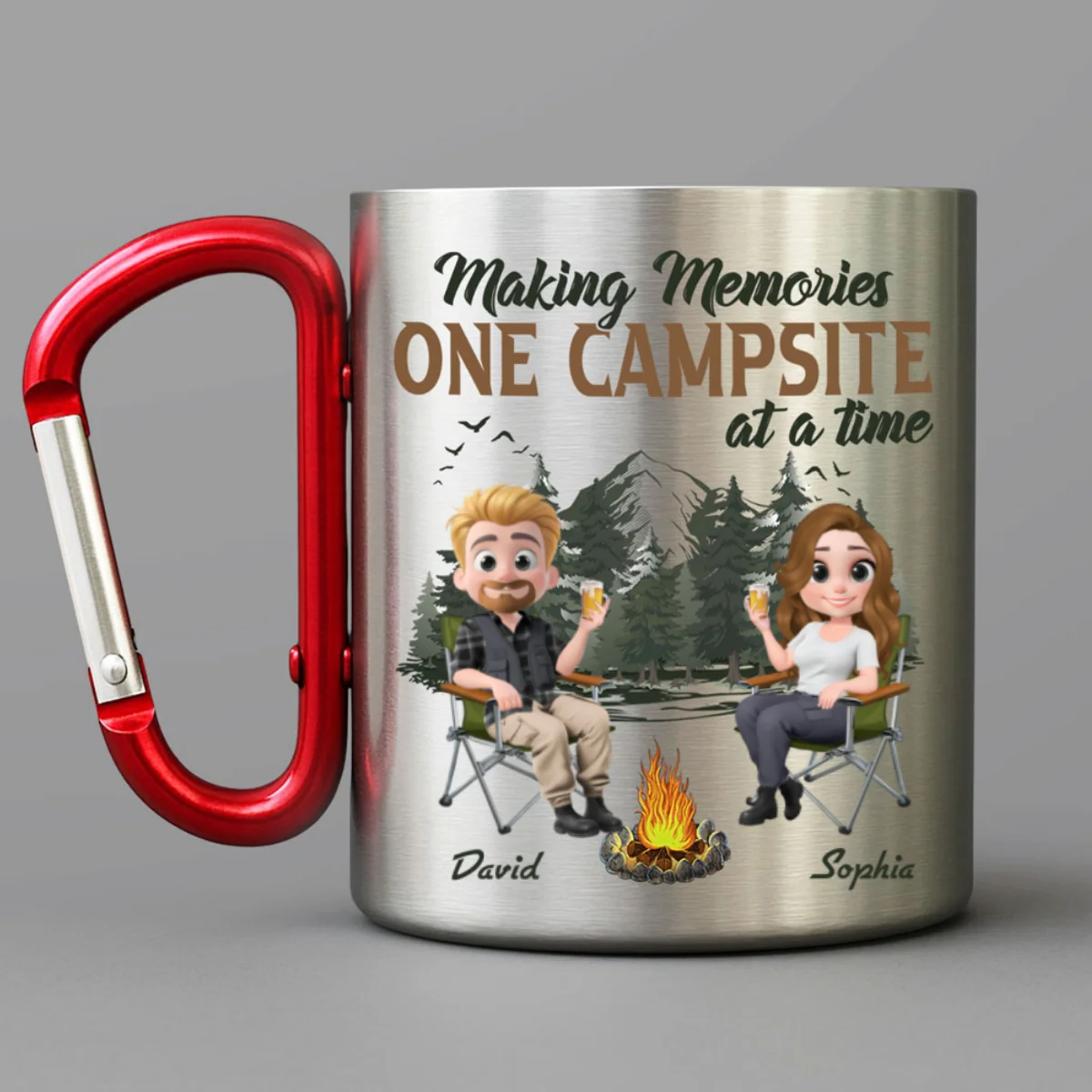Making Memories - Personalized Custom Carabiner Mug - Image 6