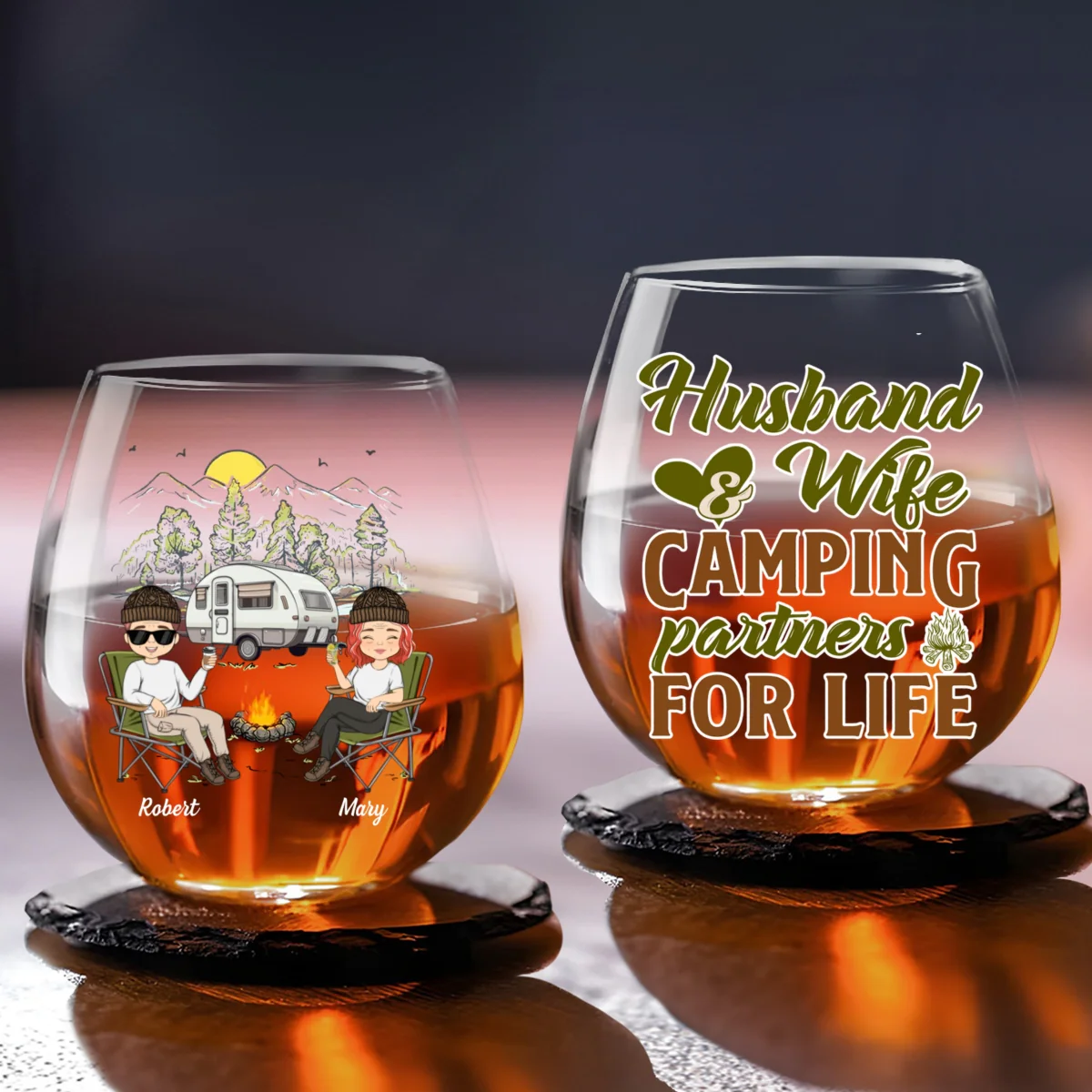 Making Memories - Personalized Custom Wine Glass - Image 5