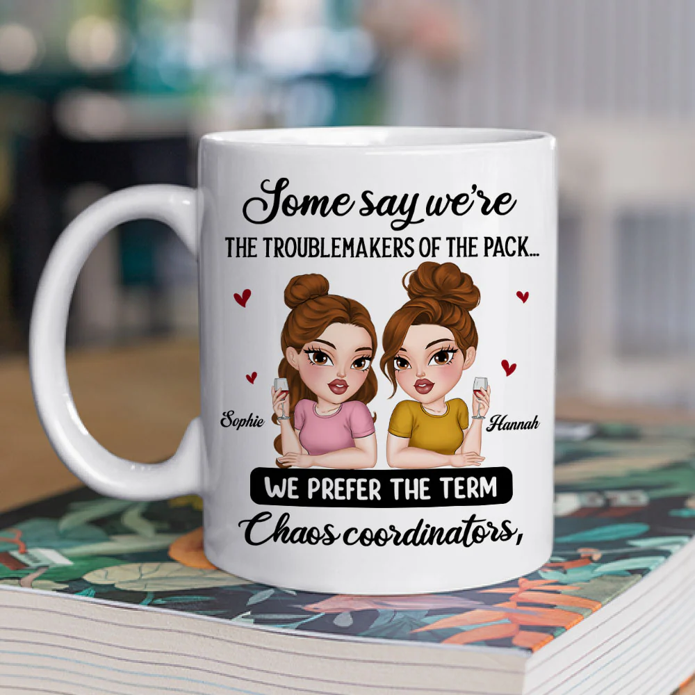 Masterminds Of Delightful Disorder - Personalized Custom Mug - Image 2
