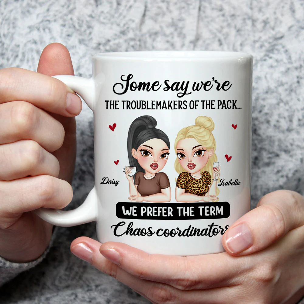 Masterminds Of Delightful Disorder - Personalized Custom Mug - Image 3