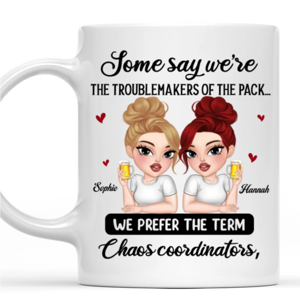 Masterminds Of Delightful Disorder - Personalized Custom Mug - Image 7