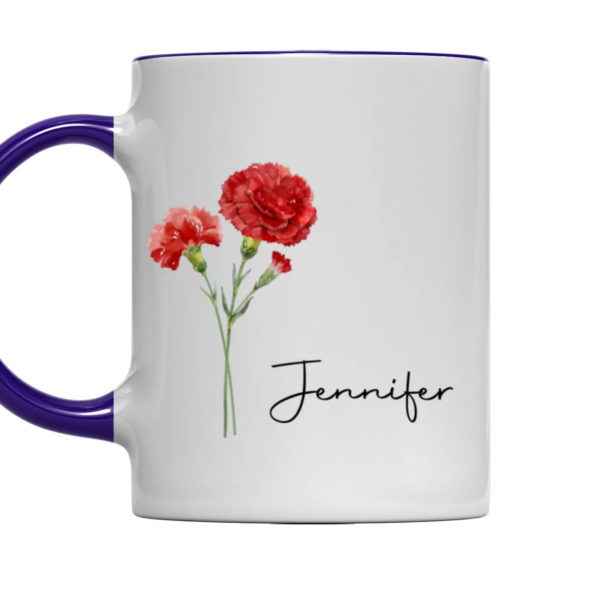Me And My Better Half - Personalized Custom Accent Mug - Image 10