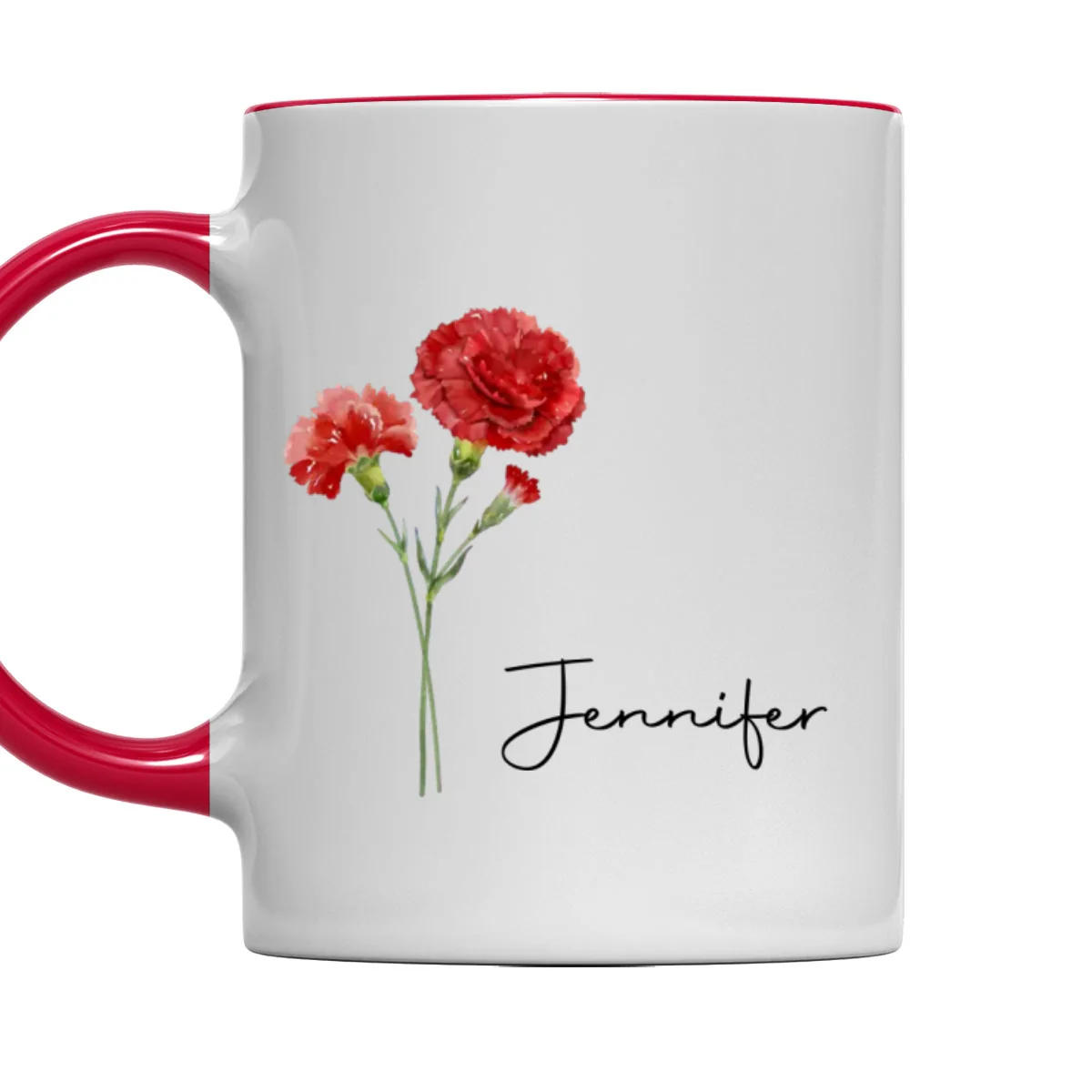 Me And My Better Half - Personalized Custom Accent Mug - Image 11