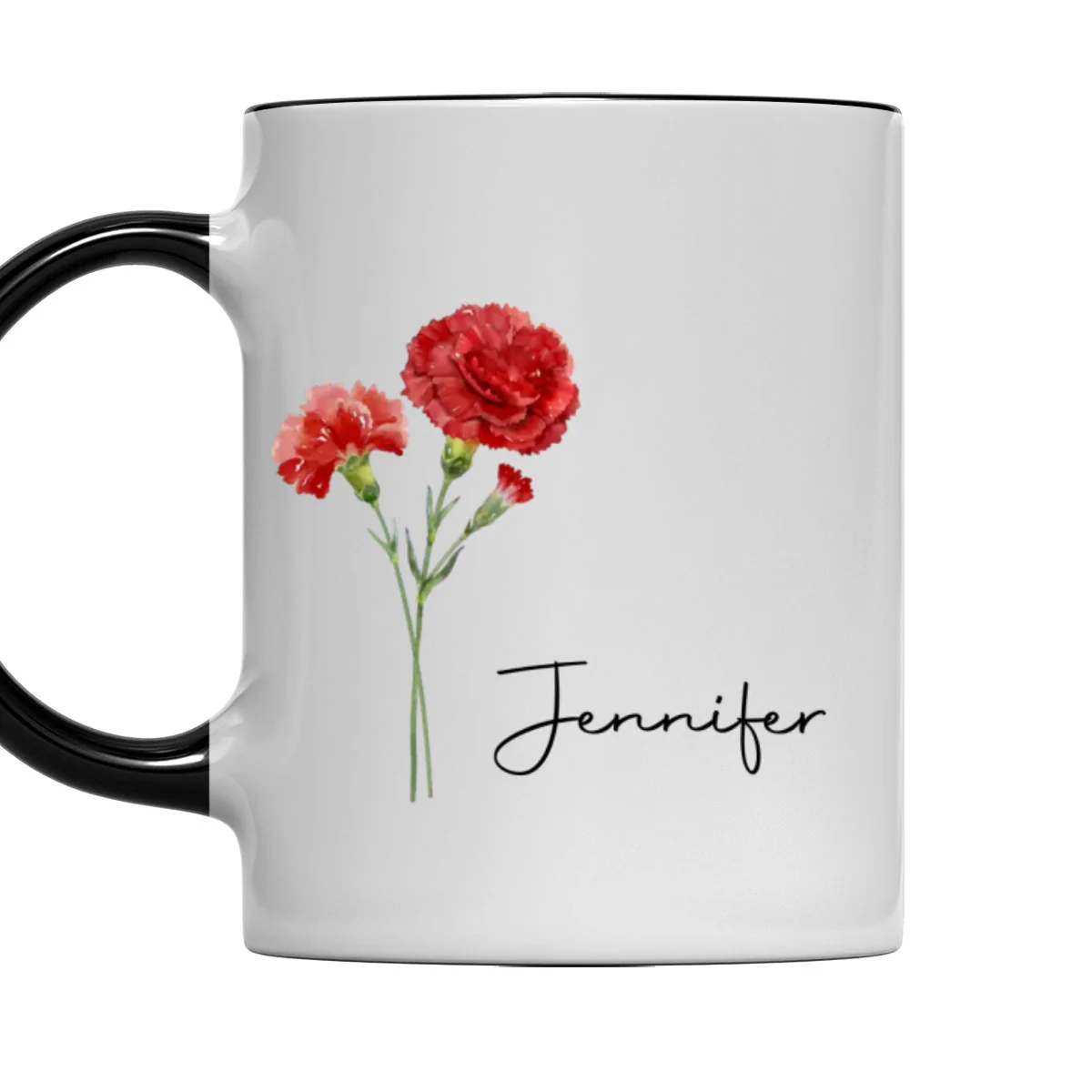 Me And My Better Half - Personalized Custom Accent Mug - Image 7