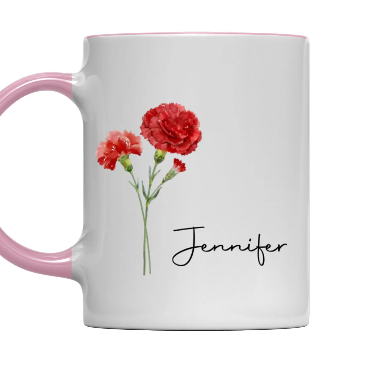 Me And My Better Half - Personalized Custom Accent Mug - Image 9