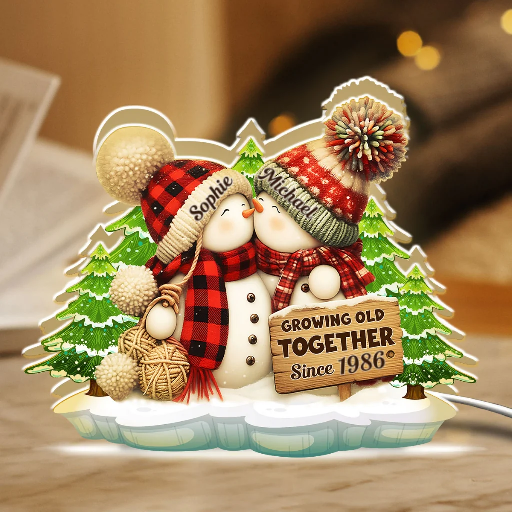 Merry And Bright Together - Personalized Light Box - Image 6