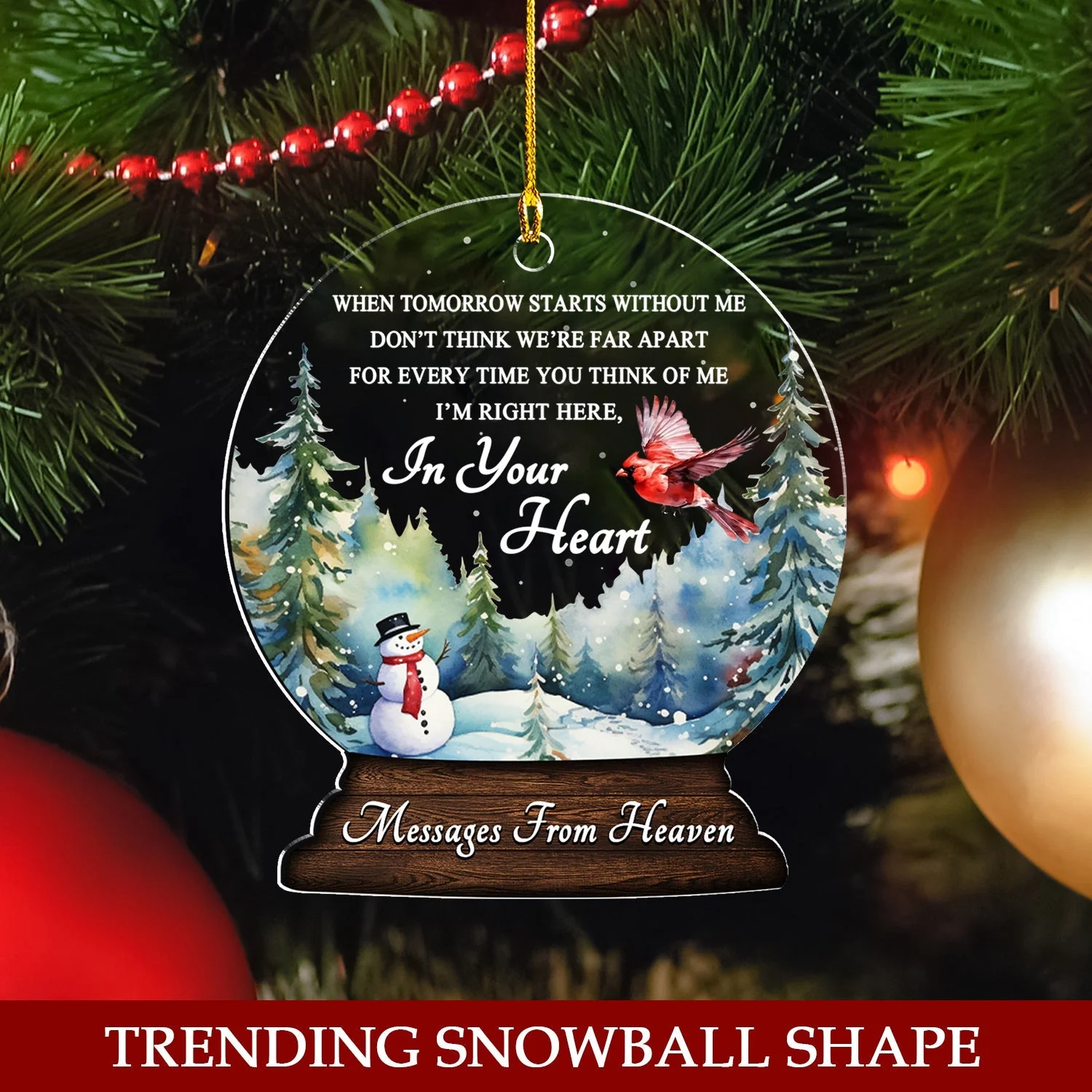 Messages From Heaven - Acrylic Ornament - Image 4