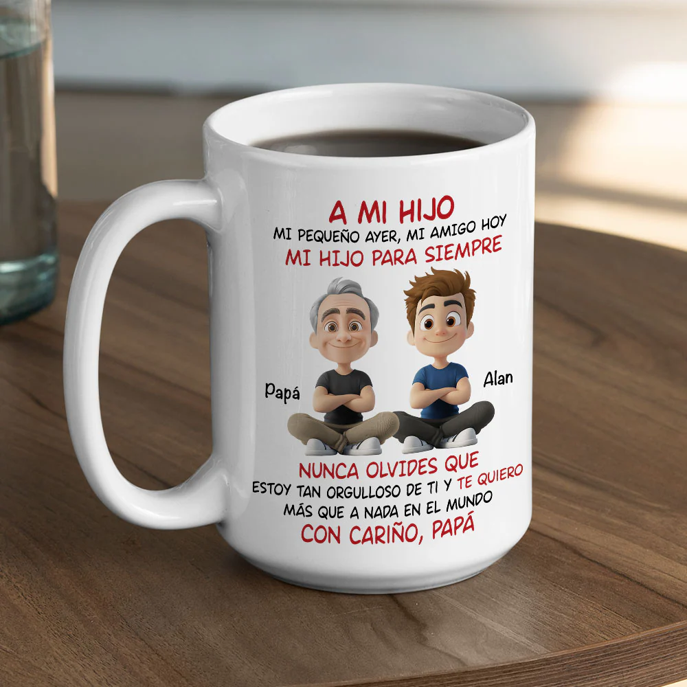 Mi Hijo Para Siempre - Taza Personalizada - Image 4
