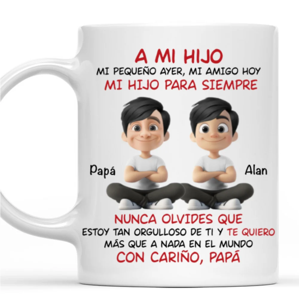 Mi Hijo Para Siempre - Taza Personalizada - Image 7