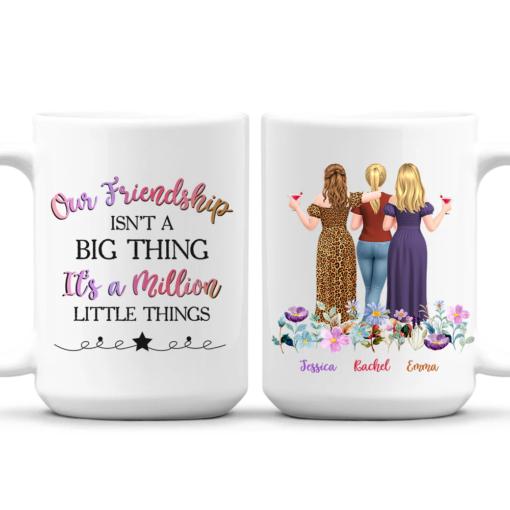 Million Little Things - Personalized Custom Coffee Mug - Image 2