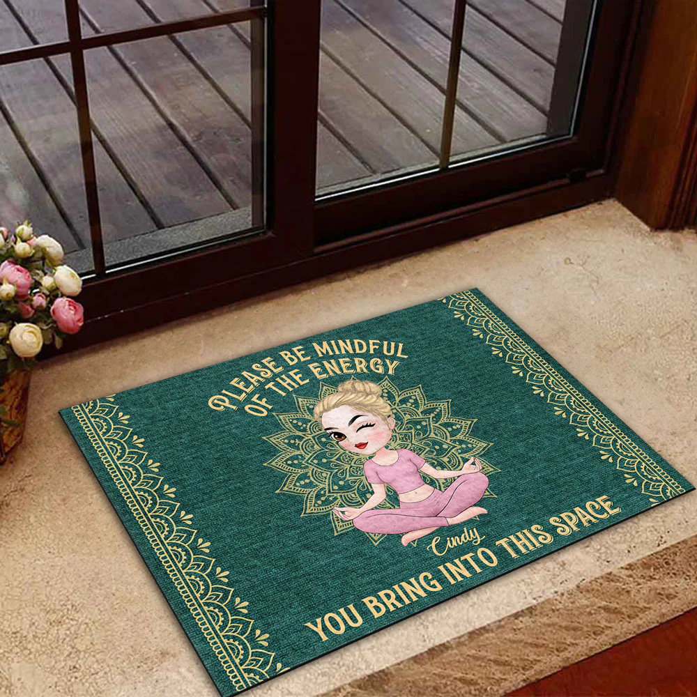 Mind Your Energy - Personalized Custom Doormat - Image 5
