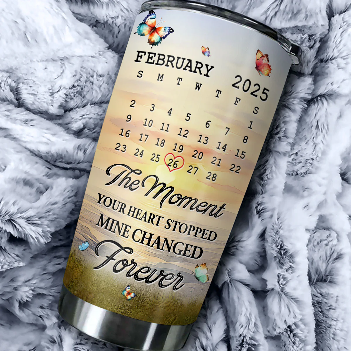 Mine Changed Forever - Personalized Custom Tumbler - Image 2