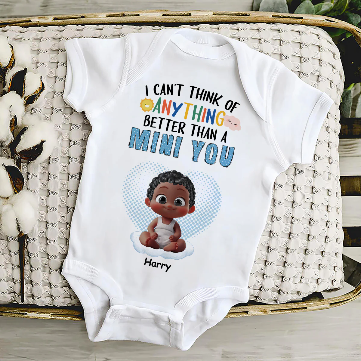 Mini Version Of You - Personalized Custom Baby Onesie - Image 4