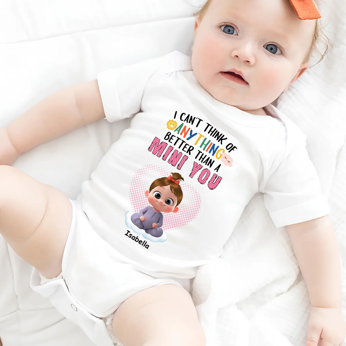 Mini Version Of You - Personalized Custom Baby Onesie - Image 5