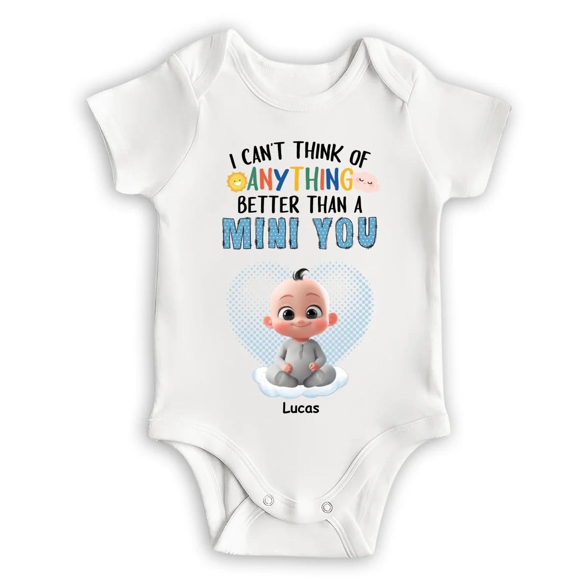 Mini Version Of You - Personalized Custom Baby Onesie - Image 6