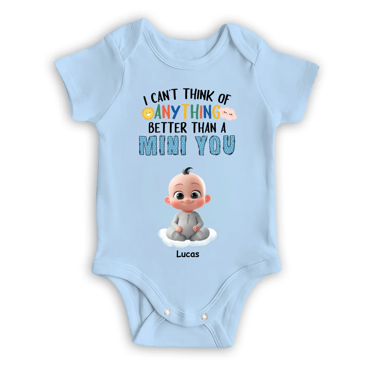 Mini Version Of You - Personalized Custom Baby Onesie - Image 8