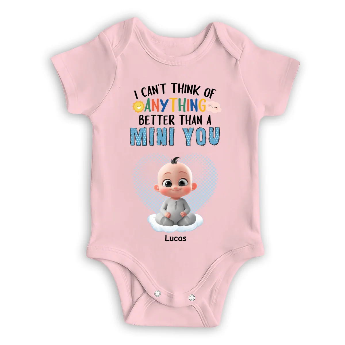 Mini Version Of You - Personalized Custom Baby Onesie - Image 9