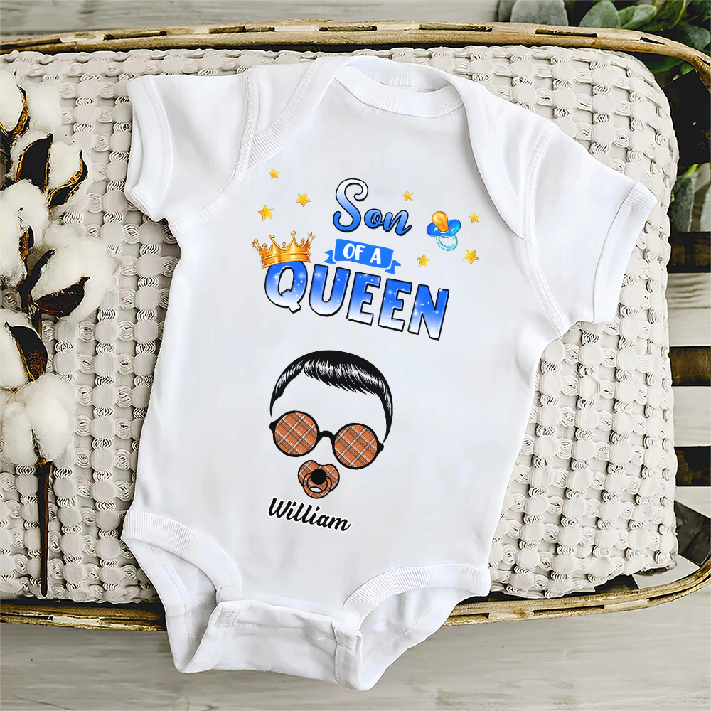Miniature Version Of Mom - Personalized Custom Onesie - Image 3