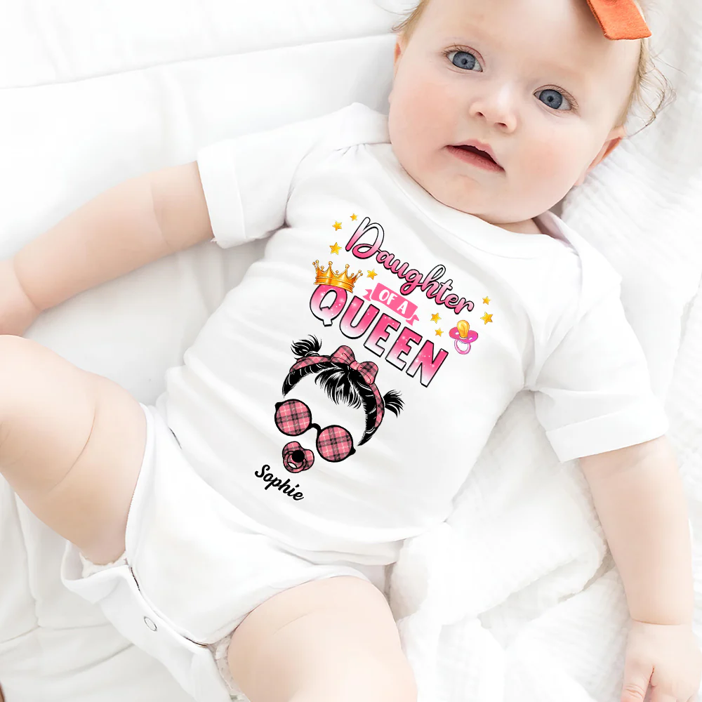 Miniature Version Of Mom - Personalized Custom Onesie - Image 4