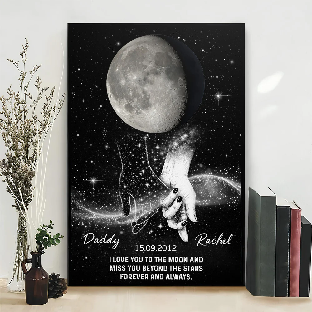 Miss You Beyond The Stars - Personalized Custom Poster