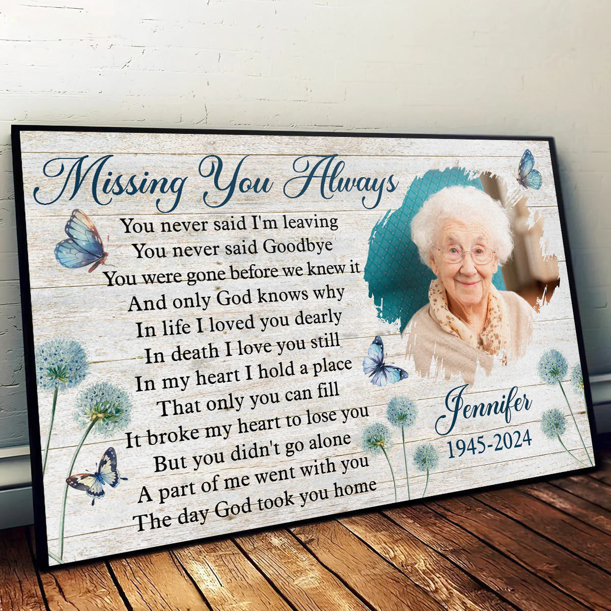 Missing You Always - Personalized Custom Poster - Image 5