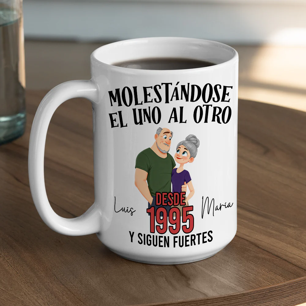 Molestándose - Taza De Café Personalizada - Image 4