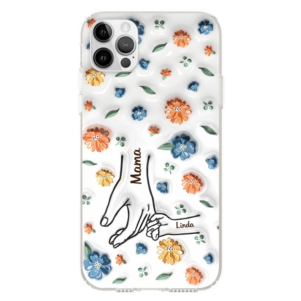 Mom Hold My Heart - Personalized Custom 3D Inflated Effect Phone Case - Image 13