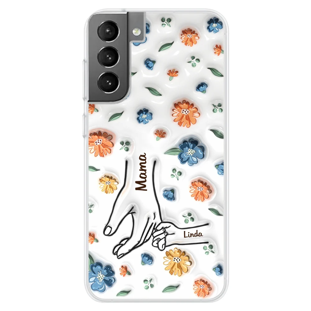 Mom Hold My Heart - Personalized Custom 3D Inflated Effect Phone Case - Image 26