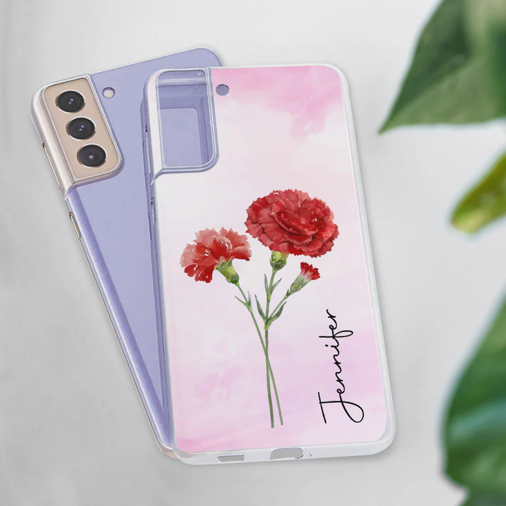 Mom I Love You - Personalized Custom Phone Case - Image 2
