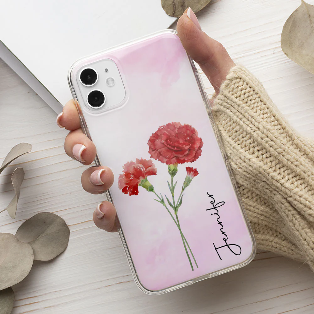 Mom I Love You - Personalized Custom Phone Case - Image 5