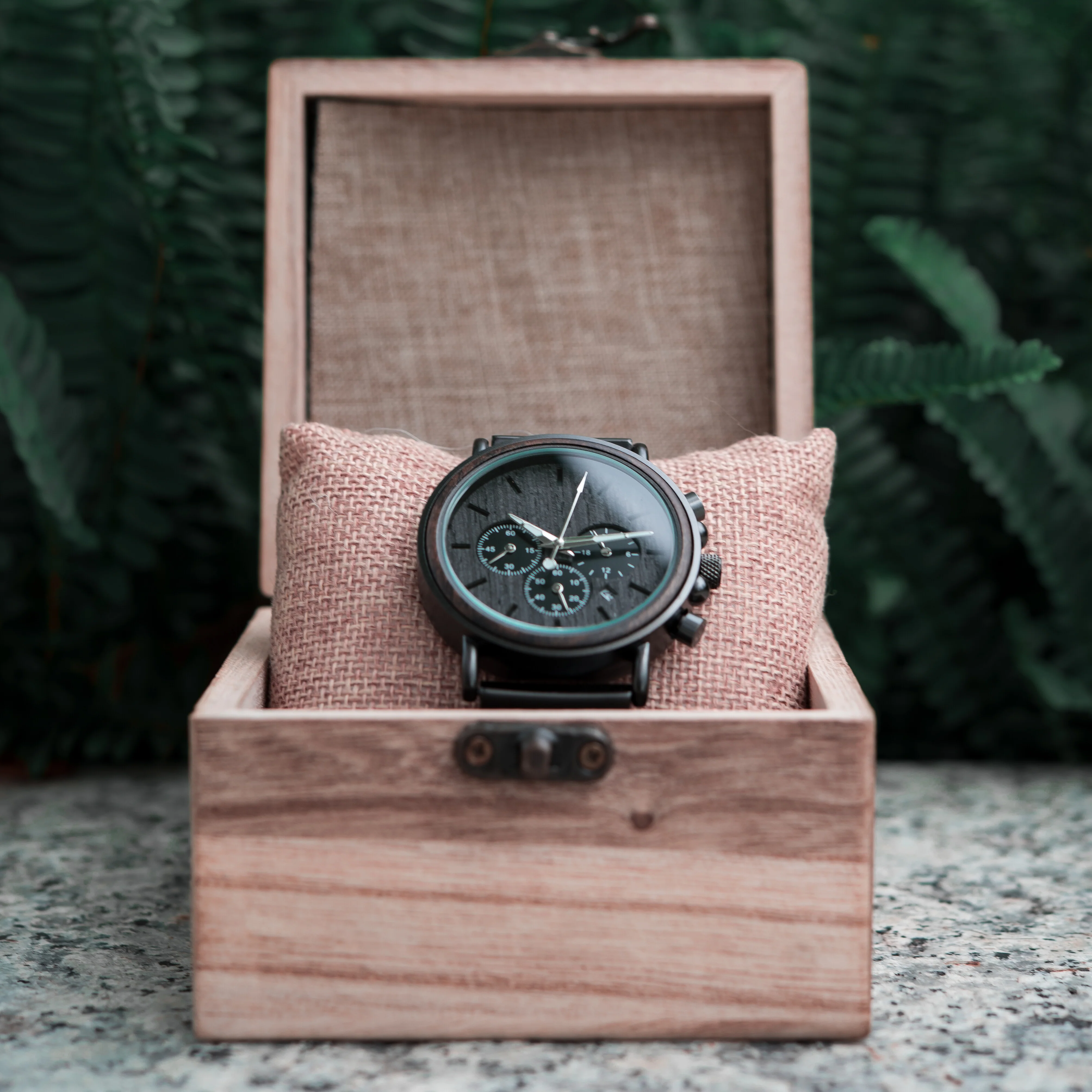 Mom To Son Biggest Fan - Personalized Engraved Wooden Watches GQ026 - Image 7