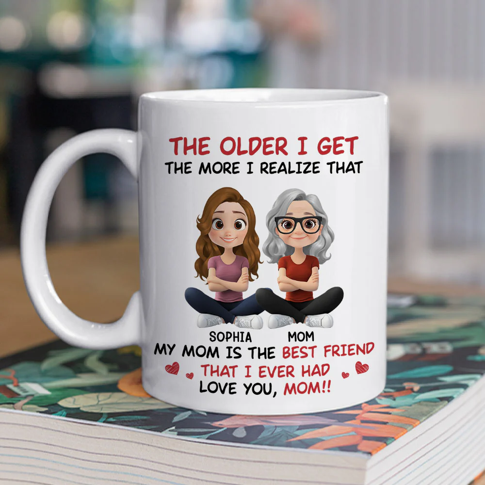 Mom You Are My Everything- Personalized Custom Coffee Mug - Image 2