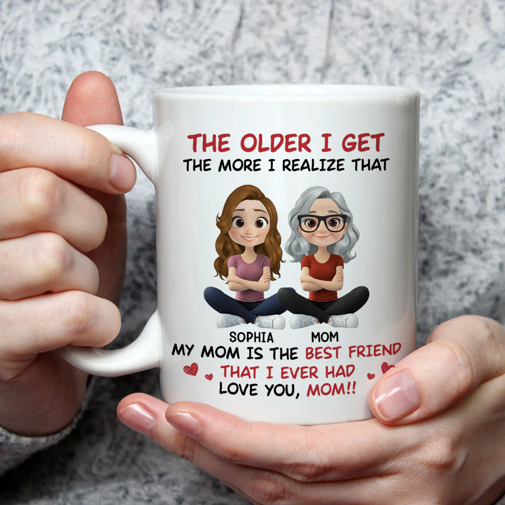 Mom You Are My Everything- Personalized Custom Coffee Mug - Image 3