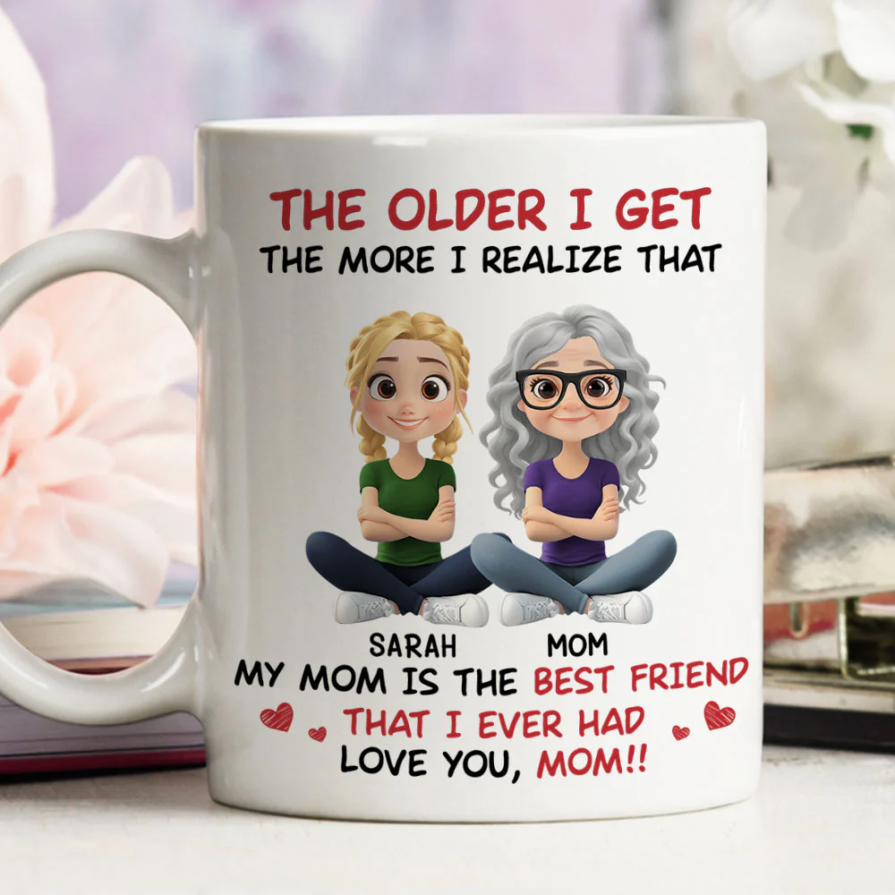Mom You Are My Everything- Personalized Custom Coffee Mug - Image 4