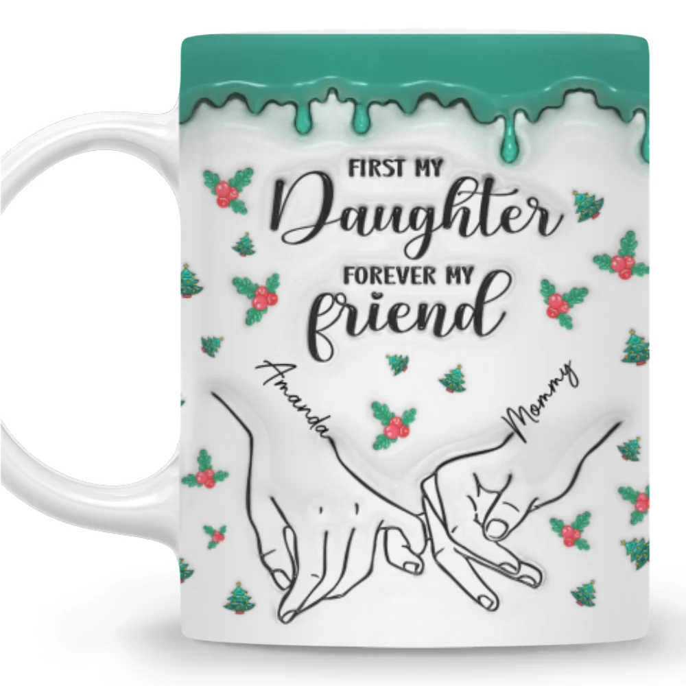Mom, You Make Every Christmas Magical - Personalized Custom 3D Inflated Effect Mug - Image 6