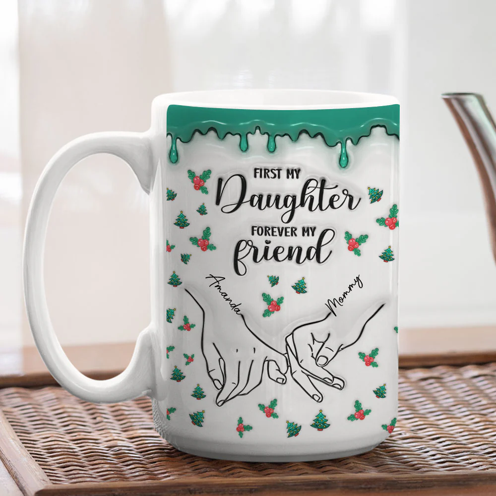 Mom, You Make Every Christmas Magical - Personalized Custom 3D Inflated Effect Mug - Image 7