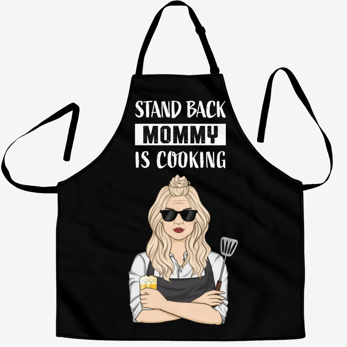 Mommy Is Cooking Step Away - Personalized Custom Apron - Image 7