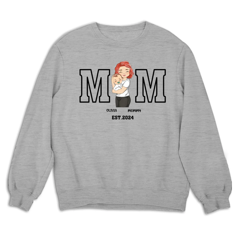 Mommy Is Happy To Have Me - Personalized Custom Shirt - Image 13