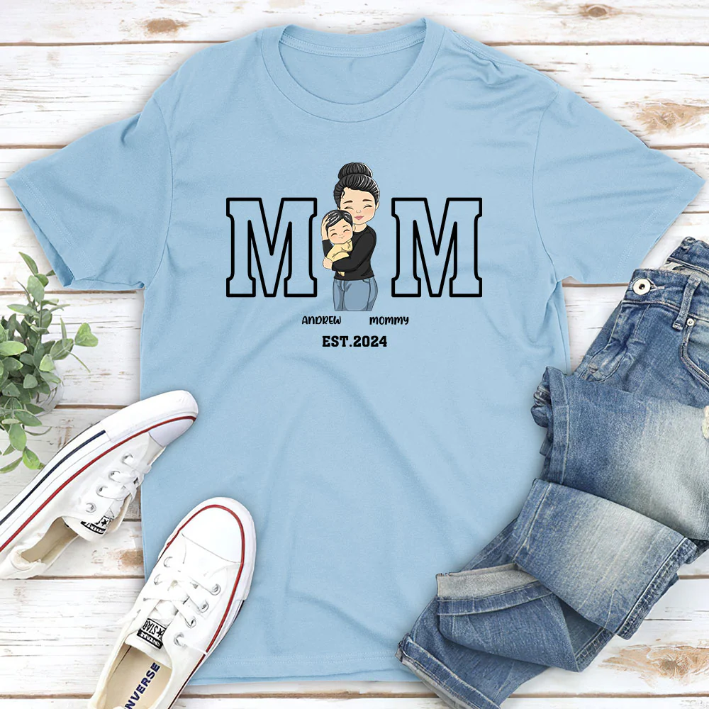 Mommy Is Happy To Have Me - Personalized Custom Shirt - Image 2